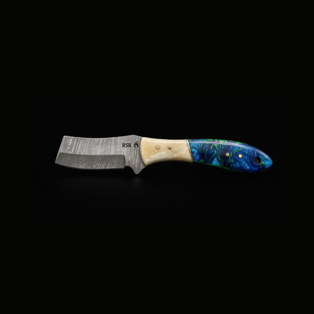 RSR Sheepsfoot | 8” Damascus Fixed Blade Knife
