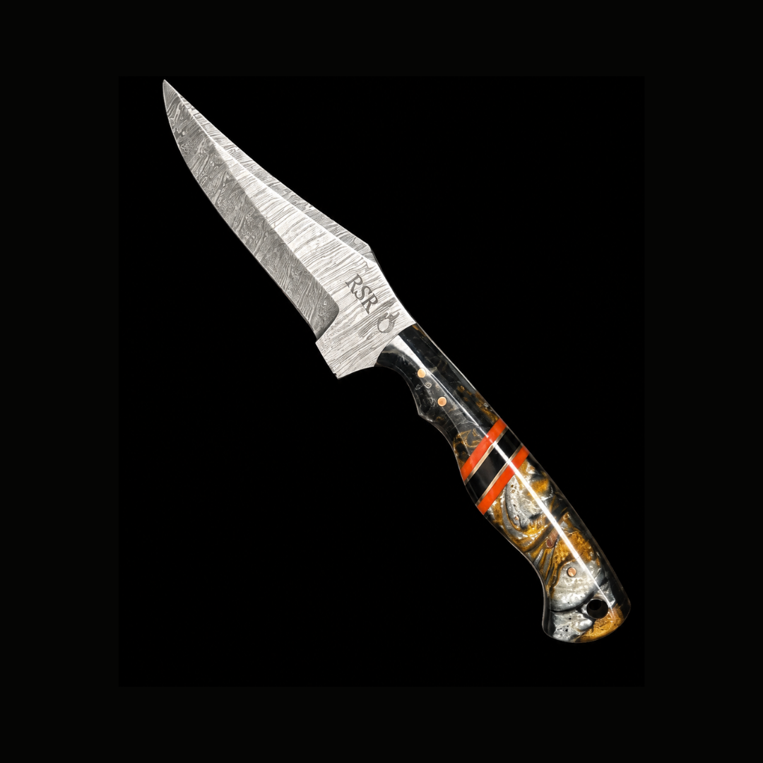 RSR Trail | 9” Damascus Fixed Blade