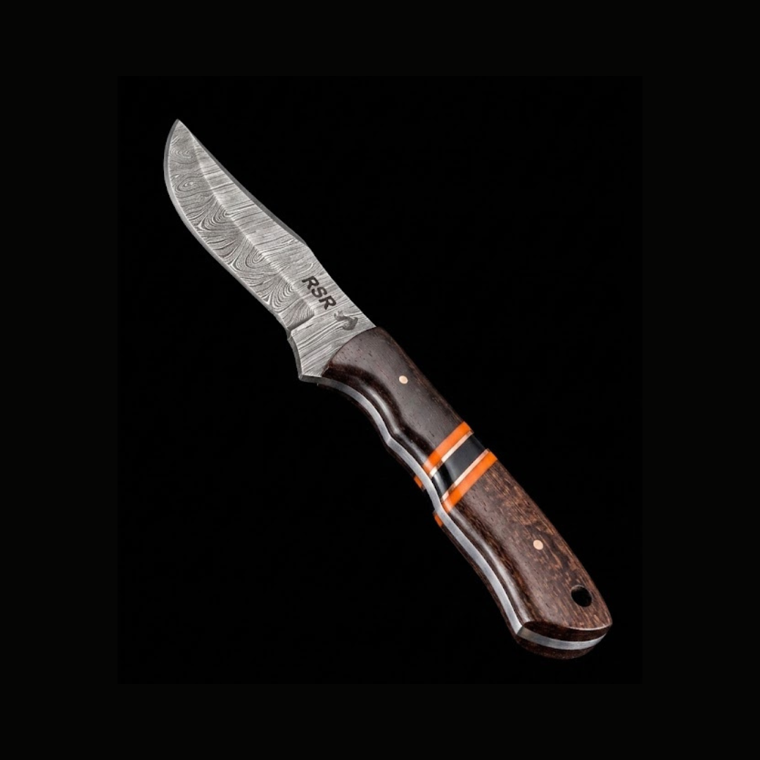 RSR Bowie | 8.25” Damascus Fixed Blade