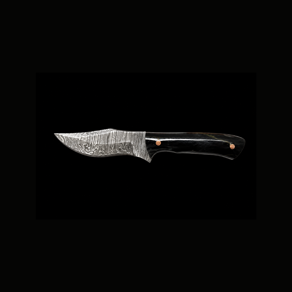 RSR Mini | 4” Damascus Bowie Fixed Blade