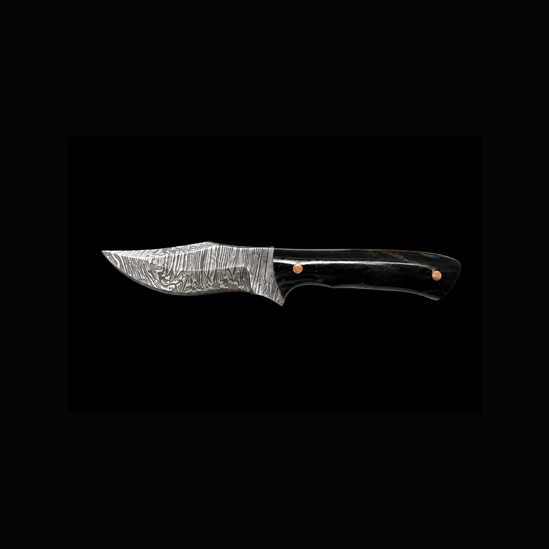 RSR Mini | 4” Damascus Bowie Fixed Blade