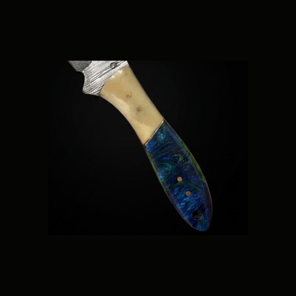 RSR Sheepsfoot | 8” Damascus Fixed Blade Knife