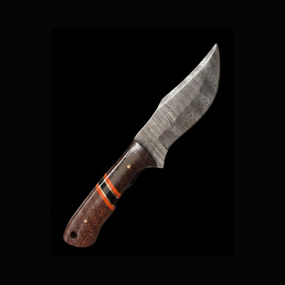 RSR Bowie | 8.25” Damascus Fixed Blade