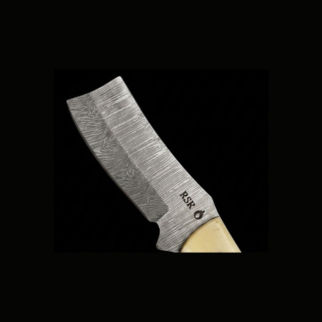 RSR Sheepsfoot | 8” Damascus Fixed Blade Knife