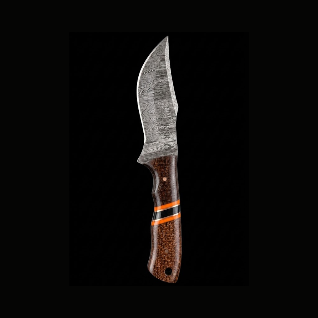 RSR Bowie | 8.25” Damascus Fixed Blade