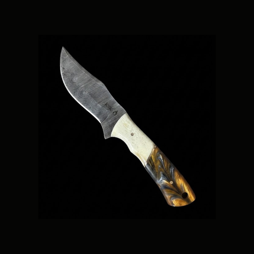 RSR Bowie | 8” Damascus Fixed Blade Knife