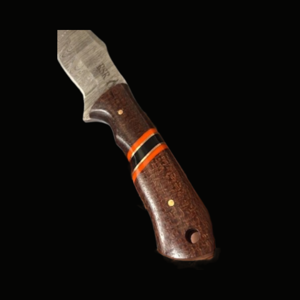 RSR Bowie | 8.25” Damascus Fixed Blade