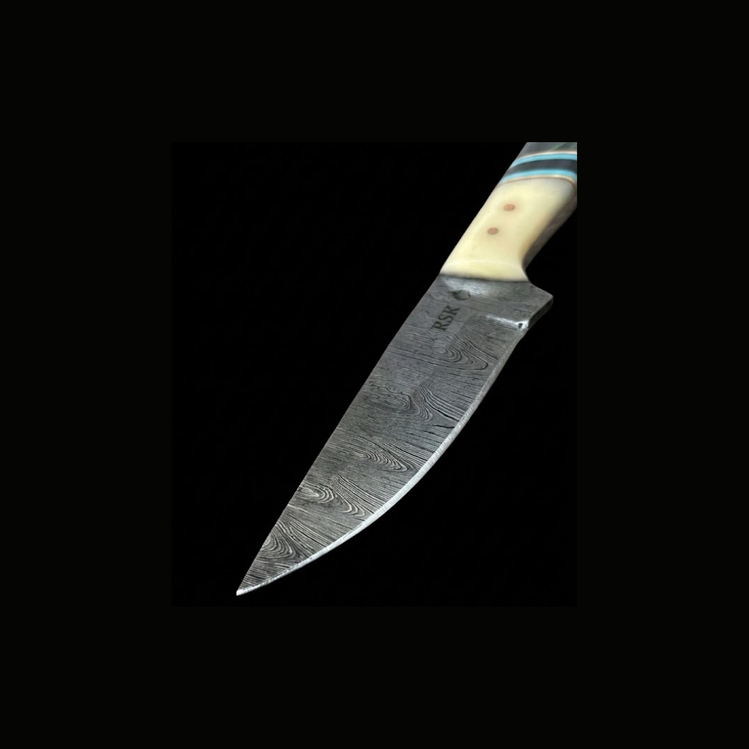 RSR Skinner | 8” Damascus Fixed Blade Knife