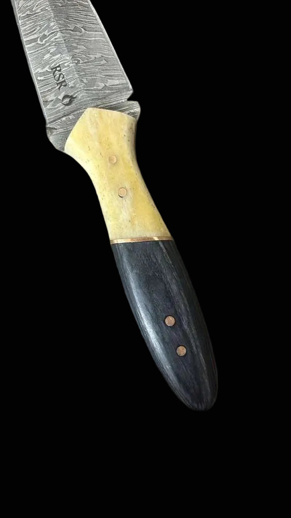RSR Dagger | 8” Damascus Fixed Blade