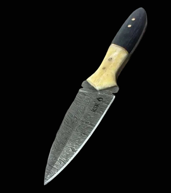 RSR Dagger | 8” Damascus Fixed Blade