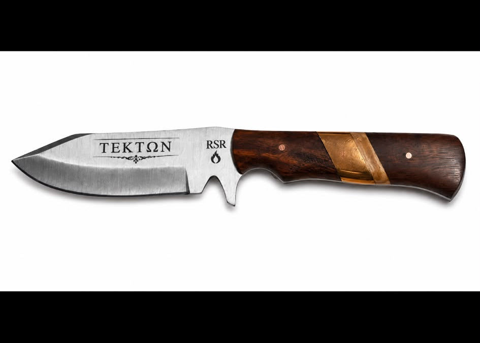 RSR The Carpenter — Faith Signature Series One | 9” D2 Shepherd’s Drop Point Skinner Knife