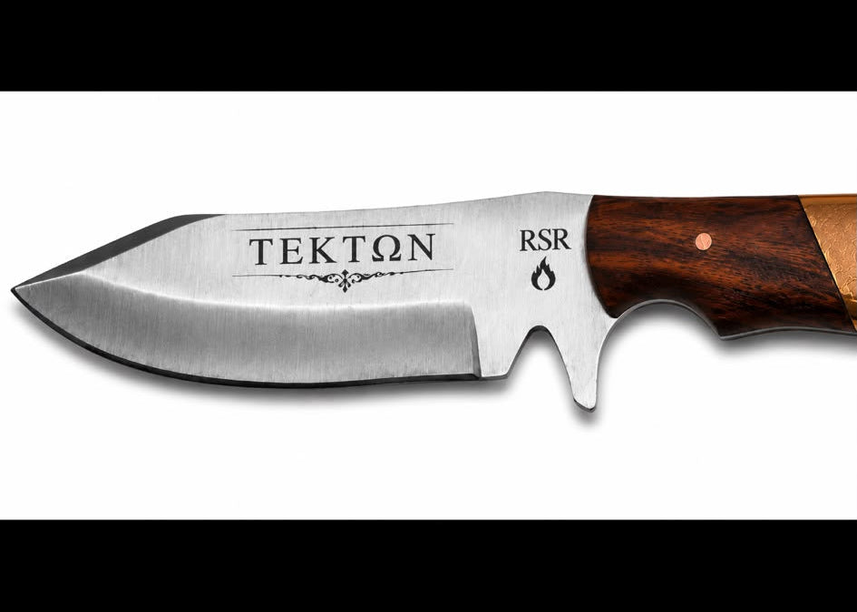 RSR The Carpenter — Faith Signature Series One | 9” D2 Shepherd’s Drop Point Skinner Knife