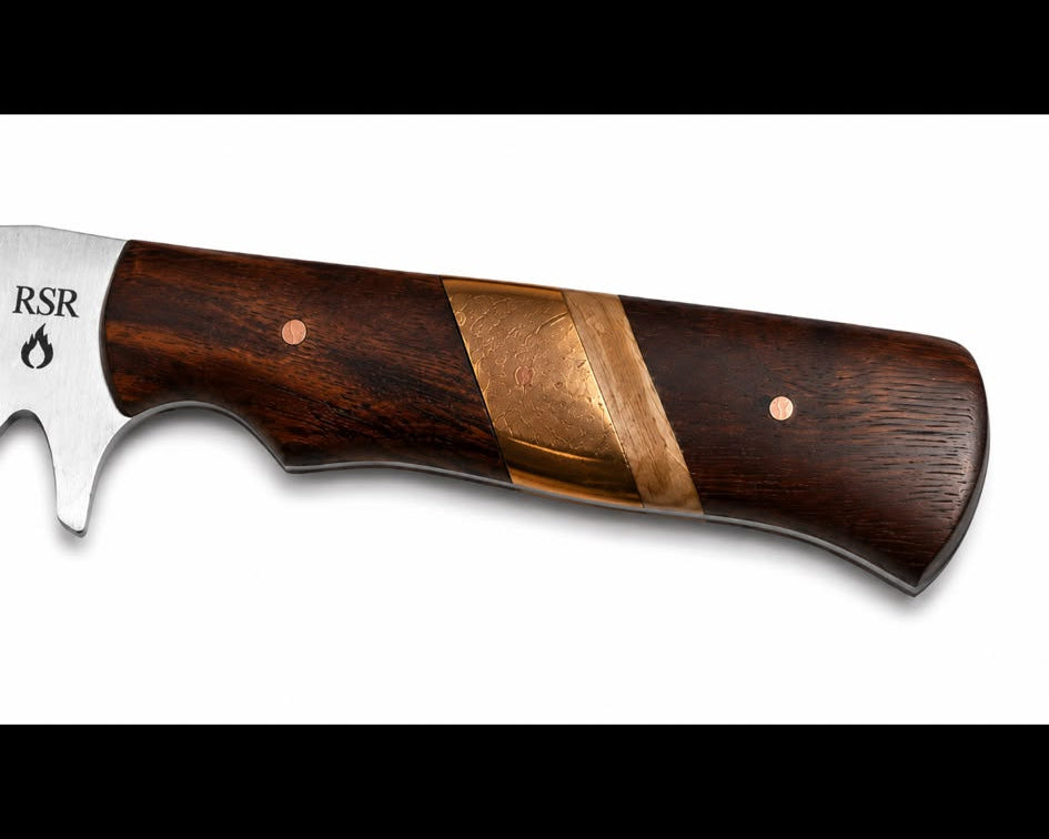 RSR The Carpenter — Faith Signature Series One | 9” D2 Shepherd’s Drop Point Skinner Knife