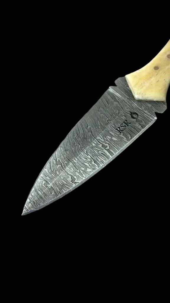 RSR Dagger | 8” Damascus Fixed Blade