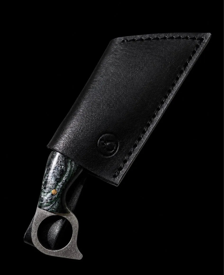 RSR Temper Tantrum | Zombie Mahi, Damascus | 6” Utility Fixed Blade