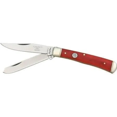 R289. Rough Ryder Trapper Red Smooth Bone