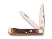R290. Rough Rider Deer Stag Trapper Fold Knife RR154